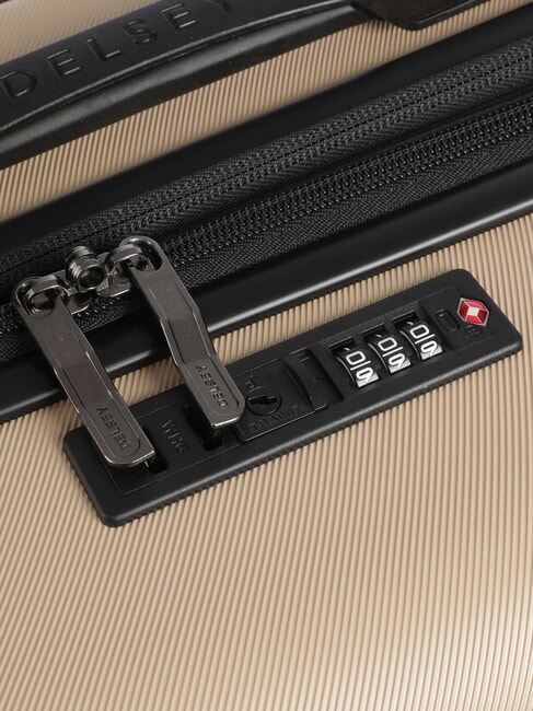AIR ARMOUR Carro giratorio mediano, extensible marfil - Trolley R&iacute;gidos