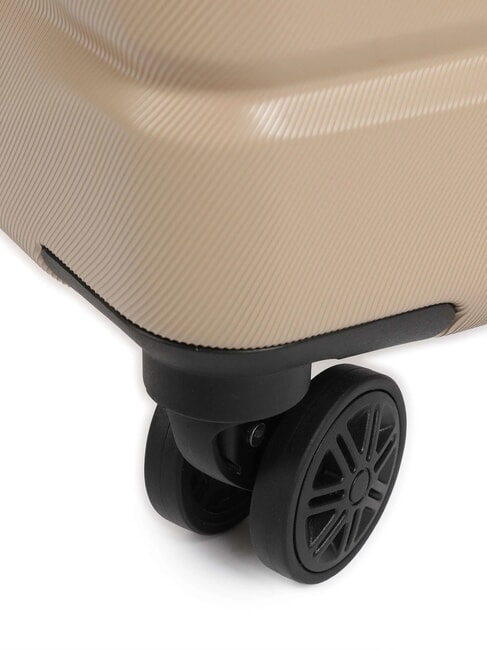 AIR ARMOUR Carro giratorio mediano, extensible marfil - Trolley R&iacute;gidos