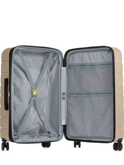 AIR ARMOUR Carro de grandes dimensiones, ampliable marfil - Trolley R&iacute;gidos