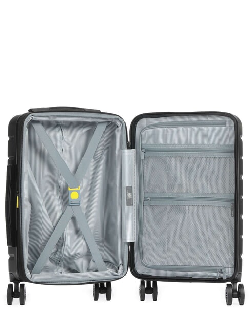 AIR ARMOUR Carrito de equipaje de mano extensible negro - Equipaje de mano