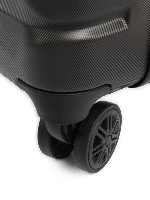 AIR ARMOUR Carrito de equipaje de mano extensible negro - Equipaje de mano