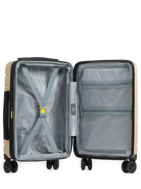 AIR ARMOUR Carrito de equipaje de mano extensible marfil - Equipaje de mano