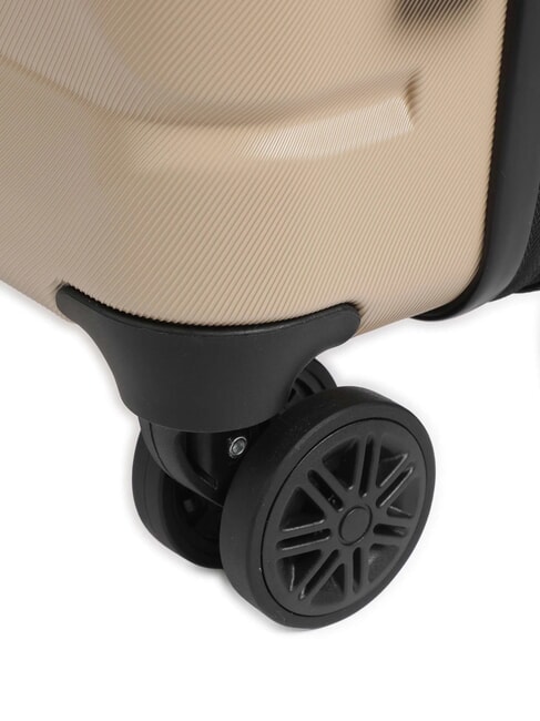 AIR ARMOUR Carrito de equipaje de mano extensible marfil - Equipaje de mano