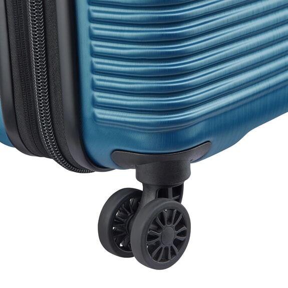 FREESTYLE Carrito de equipaje de mano extensible azul - Equipaje de mano