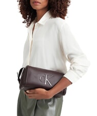 CALVIN KLEIN BOLD CK Bolso de mano con correa para el hombro. dulce de az&uacute;car - Bolsos Mujer - 2
