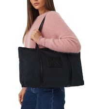 CALVIN KLEIN TOTE Bolso de compras de tela reciclada En negro - Bolsos Mujer - 2