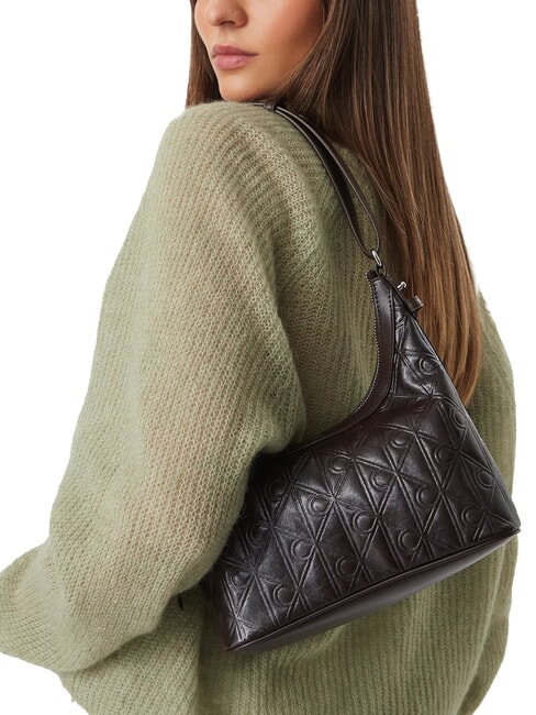 EMBLEM AOP Bolso de hombro / bolso cruzado plata deliciosa/antigua - Bolsos Mujer