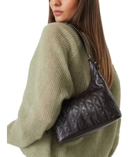 CALVIN KLEIN EMBLEM AOP Bolso de hombro / bolso cruzado plata deliciosa/antigua - Bolsos Mujer - 2