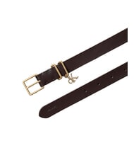CALVIN KLEIN MONOGRAM Cintur&oacute;n de cuero - Cinturones