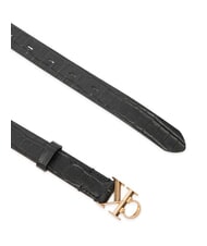 CALVIN KLEIN FACET CK BUCKLE Cintur&oacute;n de cuero de doble cara - Cinturones