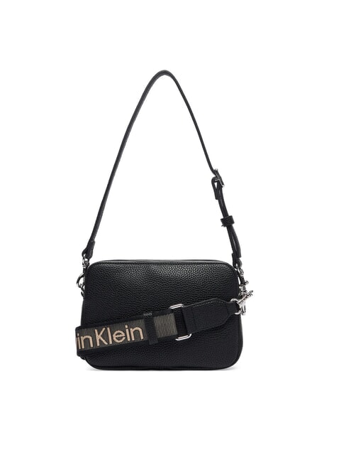 WEBBING Minibolso de hombro con correa para el hombro. En negro - Bolsos Mujer