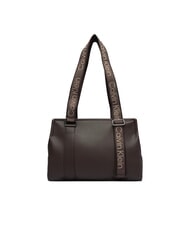 CALVIN KLEIN WEBBING Bolso de hombro plata deliciosa/antigua - Bolsos Mujer - 3