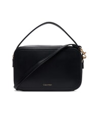 CALVIN KLEIN CK HARDWARE Bolso de mano con correa para el hombro. En negro - Bolsos Mujer - 3