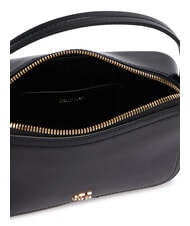 CALVIN KLEIN CK HARDWARE Bolso de mano con correa para el hombro. En negro - Bolsos Mujer - 4