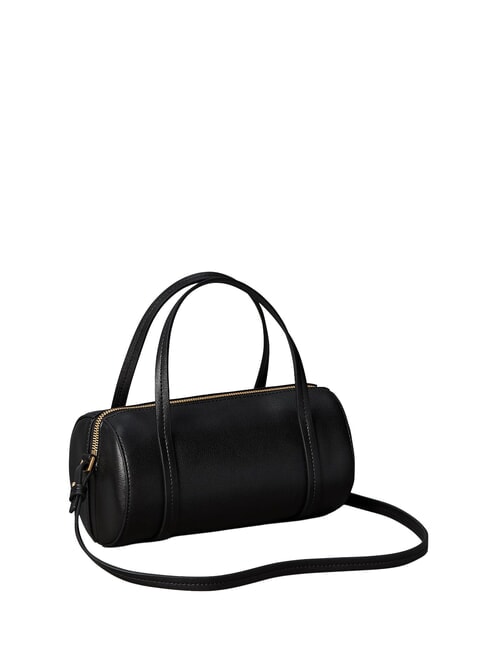 FOIL LOGO Minibolso con correa para el hombro coco negro/tostado - Bolsos Mujer