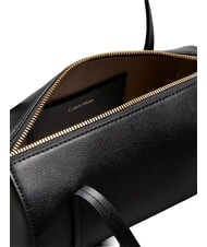 CALVIN KLEIN FOIL LOGO Minibolso con correa para el hombro coco negro/tostado - Bolsos Mujer - 4