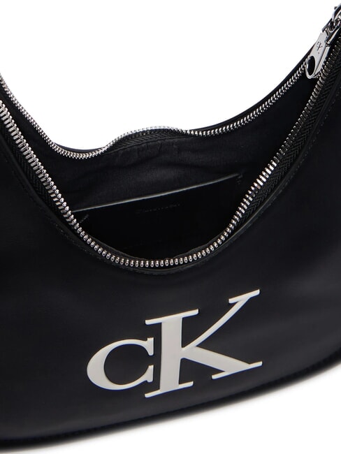 BOLD CK Bolso de hombro con correa para el hombro. blanco y negro - Bolsos Mujer