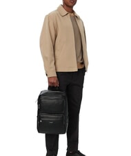 CALVIN KLEIN RAISED Mochila para port&aacute;til de 13 pulgadas En negro - Mochilas Escuela & Tiempo Libre - 4