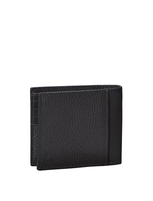FOIL EMBOSSED Cartera de cuero para hombre carb&oacute;n vegetal ck - Carteras Hombre
