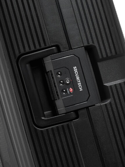 SECURITECH STONE Carrito para equipaje de mano negro - Equipaje de mano