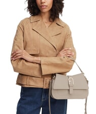 FURLA FLOW M bolso de mano m de piel lino - Bolsos Mujer - 2
