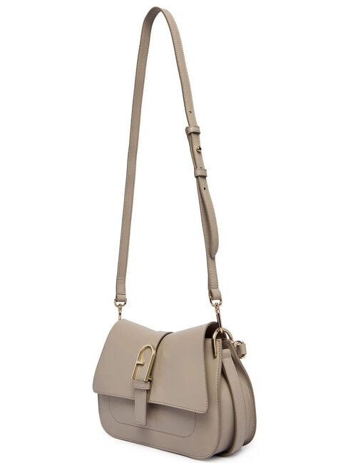 FLOW M bolso de mano m de piel lino - Bolsos Mujer