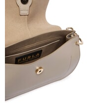 FURLA FLOW M bolso de mano m de piel lino - Bolsos Mujer - 5