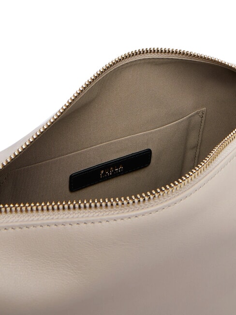 TONIE  Mini bolso de hombro, en piel vainilla - Bolsos Mujer