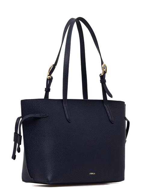 AVA Bolsa de compras mediana de piel tinta azul+tinta azul int. - Bolsos Mujer