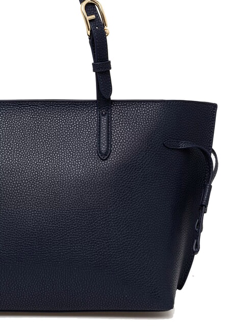 AVA Bolsa de compras mediana de piel tinta azul+tinta azul int. - Bolsos Mujer
