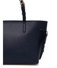FURLA AVA Bolsa de compras mediana de piel tinta azul+tinta azul int. - Bolsos Mujer - 3