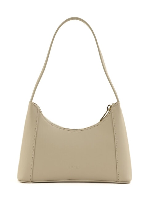 DIAMANTE Bolso de marco peque&ntilde;o CREMA - Bolsos Mujer