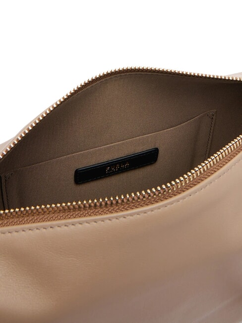 TONIE  Mini bolso de hombro, en piel gris - Bolsos Mujer