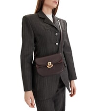 FURLA SFERA Mini bolso de hombro, en piel chocolate - Bolsos Mujer - 2