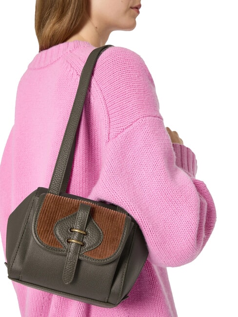 MAVERY PO.WA.C Bolso de hombro barro/colmillo/cogn - Bolsos Mujer