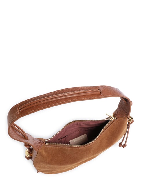 THESS SUEDE BIM Bolso de hombro co&ntilde;ac - Bolsos Mujer