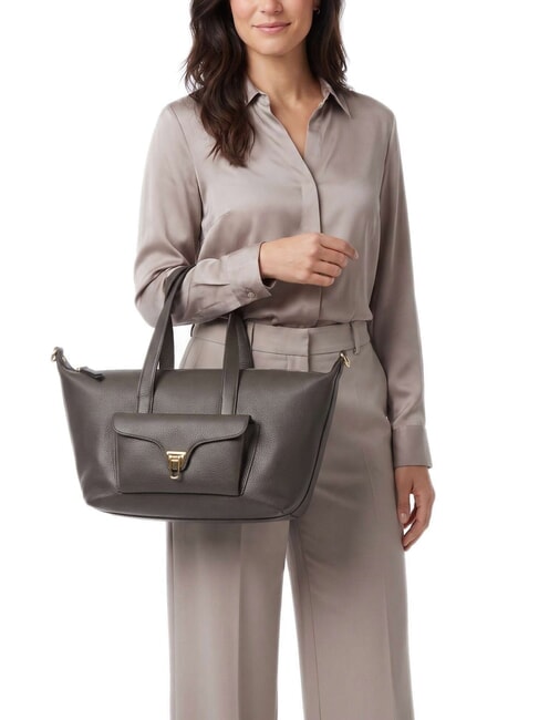 BEAT GENERATION Bolso de mano con correa para el hombro. lodo - Bolsos Mujer