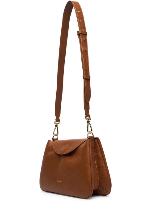 TIGGY Bolso de mano con correa para el hombro. co&ntilde;ac - Bolsos Mujer