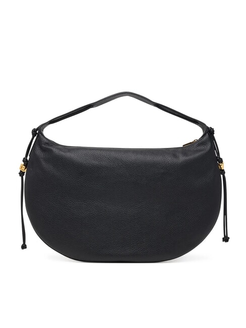 THESS Bolso de hombro de piel negro - Bolsos Mujer
