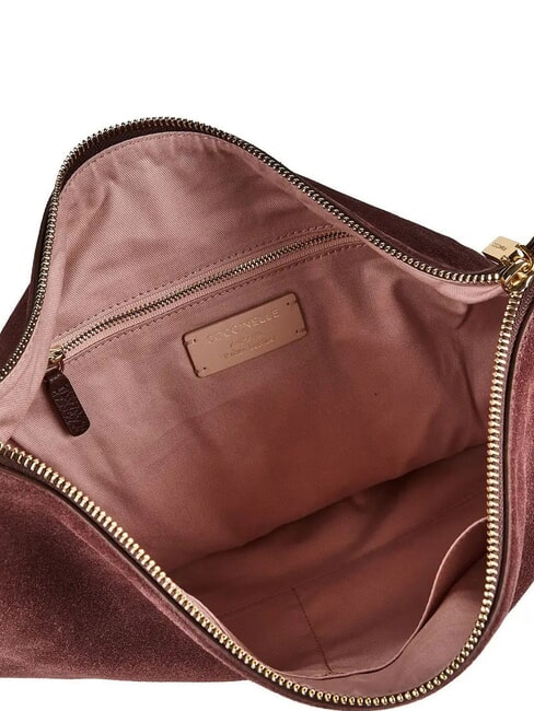 THESS SUEDE BIM Bolso de hombro maxi, de piel. baya - Bolsos Mujer