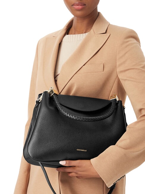 TIGGY Bolso de hombro con correa para el hombro. negro - Bolsos Mujer