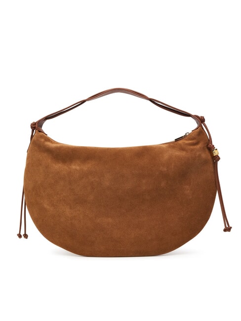 THESS SUEDE BIM Bolso de hombro maxi, de piel. co&ntilde;ac - Bolsos Mujer