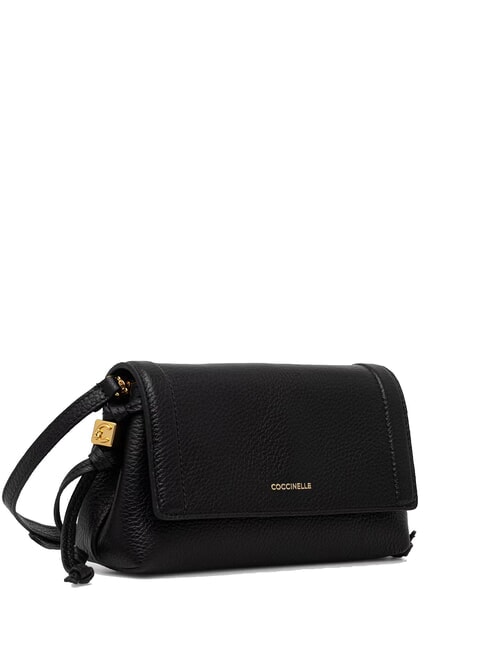 THESS Minibolso de hombro, de piel. negro - Bolsos Mujer