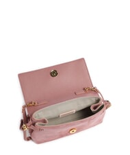 COCCINELLE THESS SUEDE BIM Minibolso de hombro rosa de invierno - Bolsos Mujer - 4