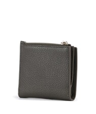 COCCINELLE METALLIC SOFT Cartera mini de piel lodo - Carteras Mujer - 3
