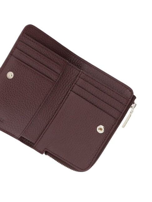 METALLIC SOFT Cartera peque&ntilde;a de piel baya - Carteras Mujer