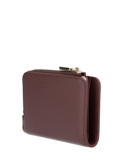 METALLIC SOFT Cartera peque&ntilde;a de piel baya - Carteras Mujer