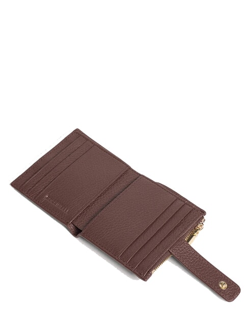 METALLIC SOFT Cartera mini de piel baya - Carteras Mujer