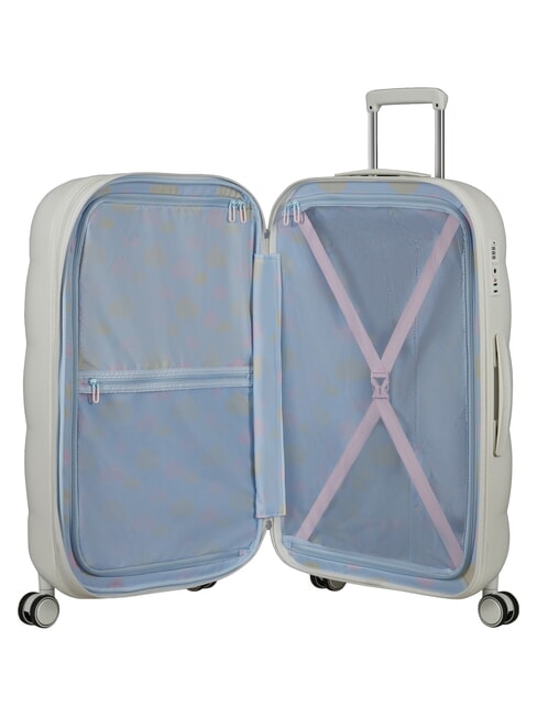 DREAMI Carro grande y extensible blanco nube - Trolley R&iacute;gidos