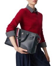 TOMMY HILFIGER TH JOY Bolso grande con correa de hombro extra&iacute;ble espacio azul - Bolsos Mujer - 2